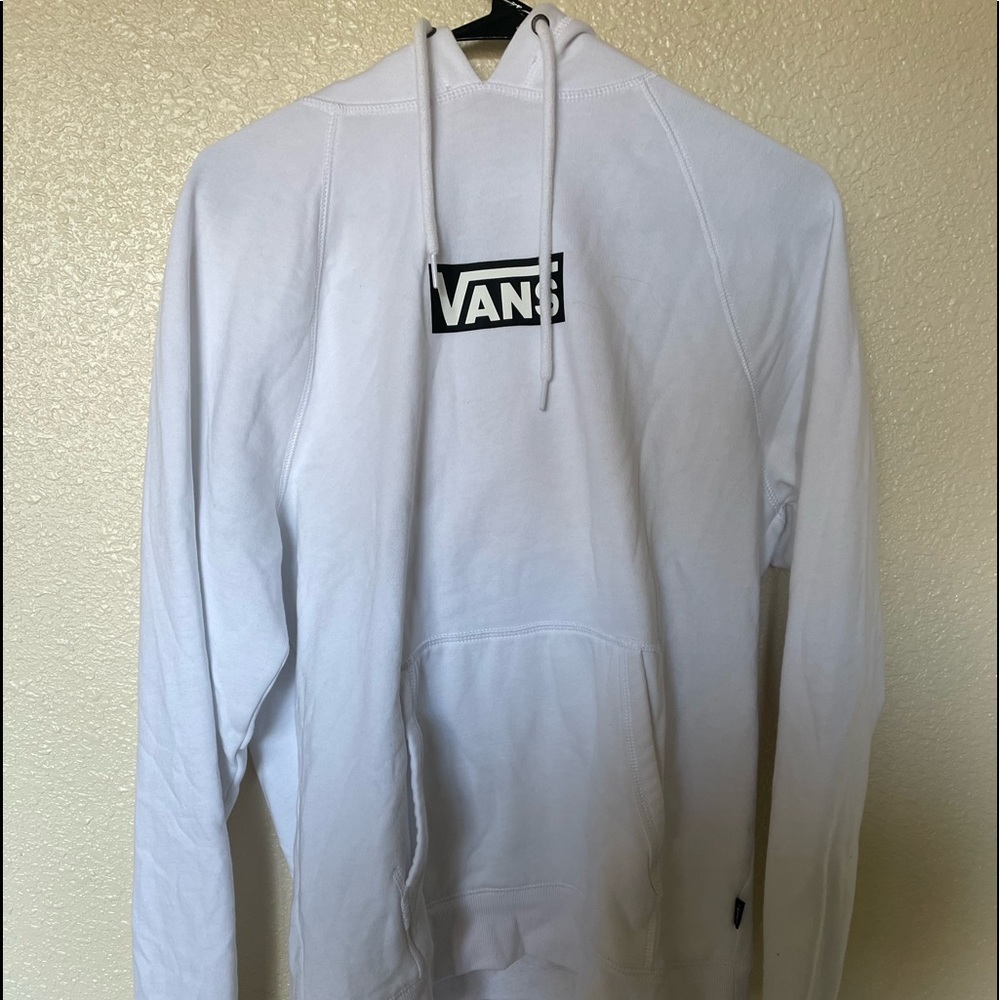 VANS white hoodie
